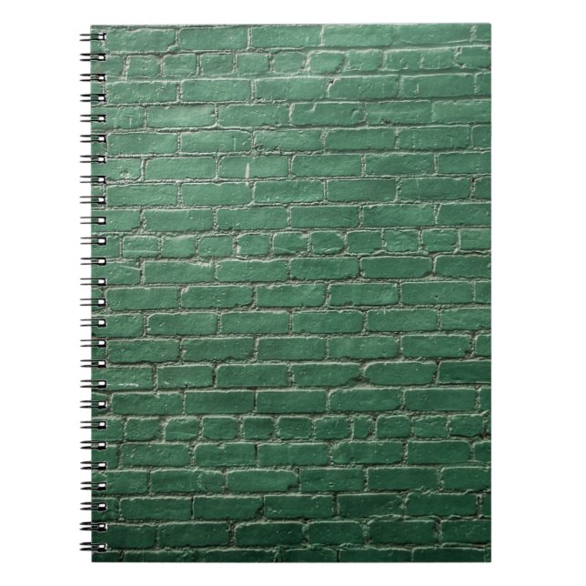 Carnet Mur peint en vert (Devant)