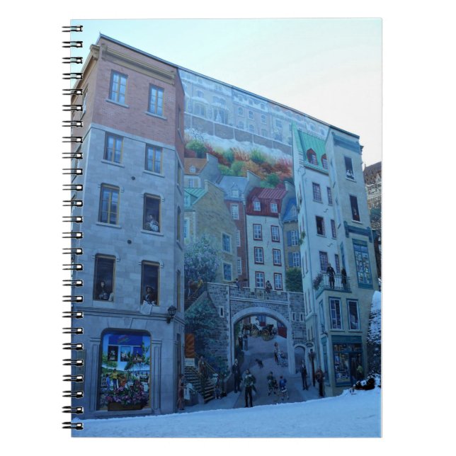 Carnet Mural in Old Quebec City, Quebec, Canada (Devant)