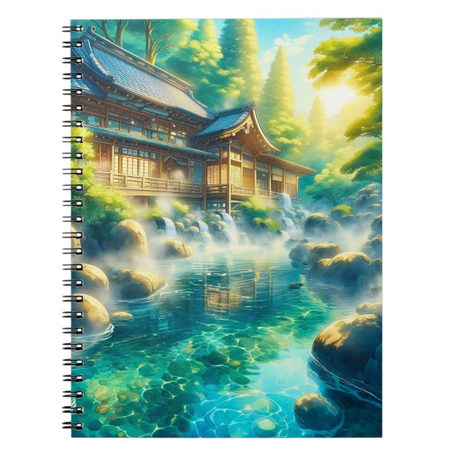 Carnet Murmures du ruisseau de cèdre (Devant)