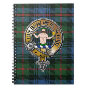 Carnet Murray Atholl Tartan & Badge