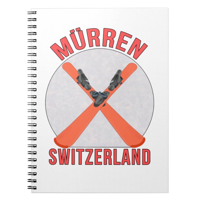 Carnet Mürren, Suisse (Devant)