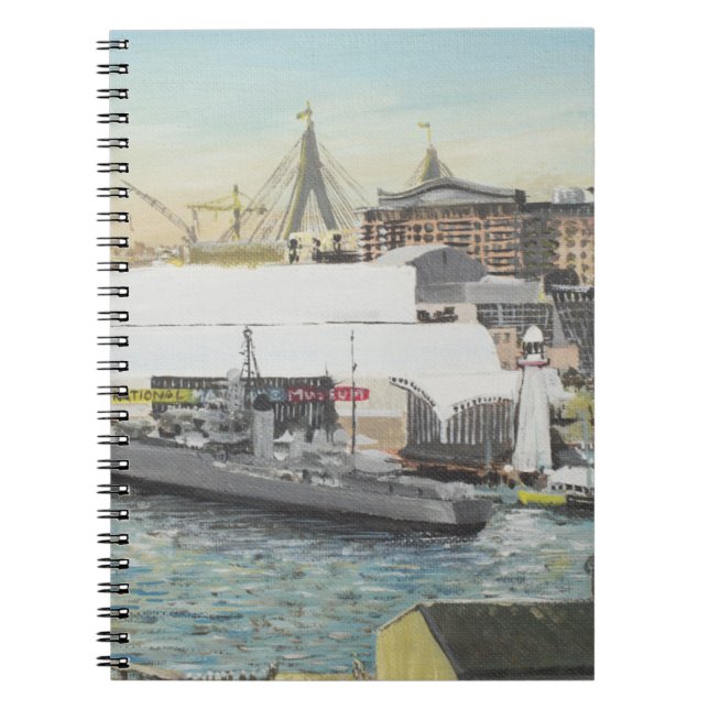 Carnet Musée maritime de Sydney de balcon d'hôtel. 1998 (Devant)