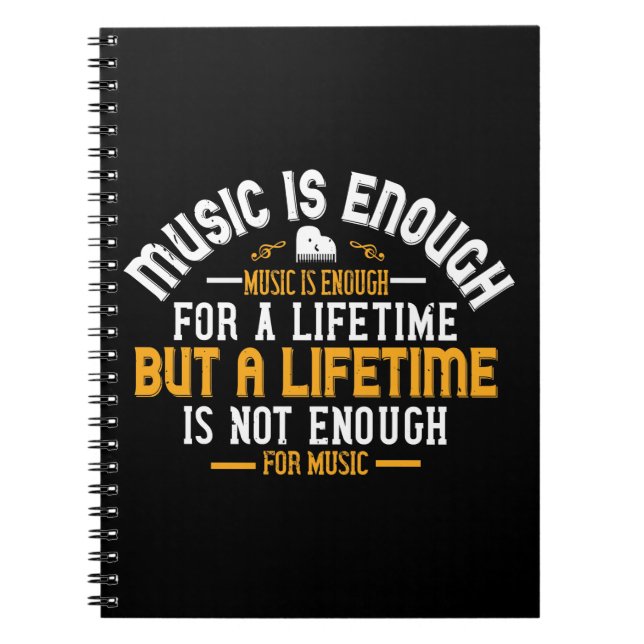 Carnet Music Is Enough For A Lifetime (Devant)