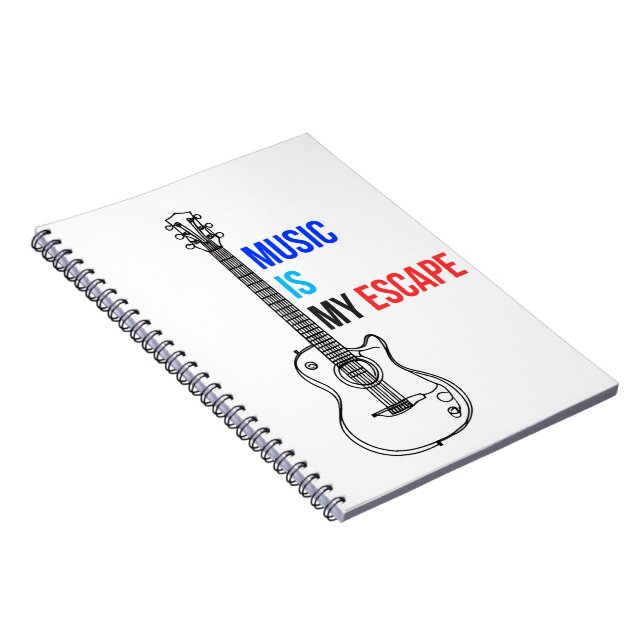 Carnet Music is my escape (Côté Droit)