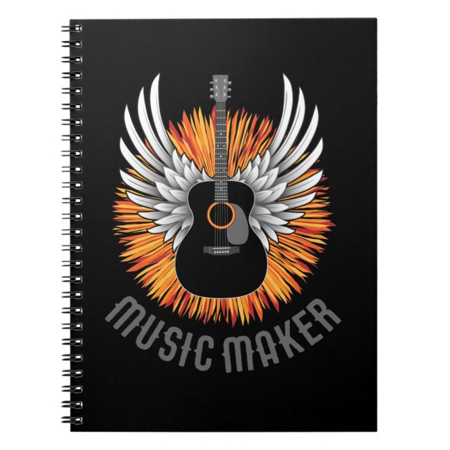Carnet Music Maker (guitare) (Devant)