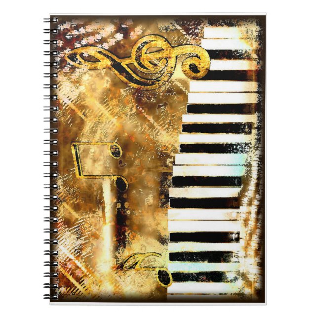 Carnet Musical Grunge (Devant)