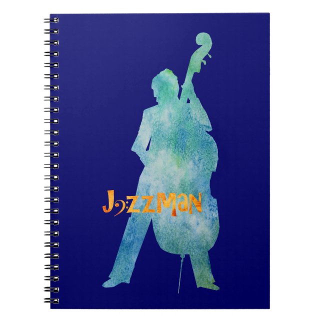 Carnet Musicien de jazz de jeu bas (Devant)