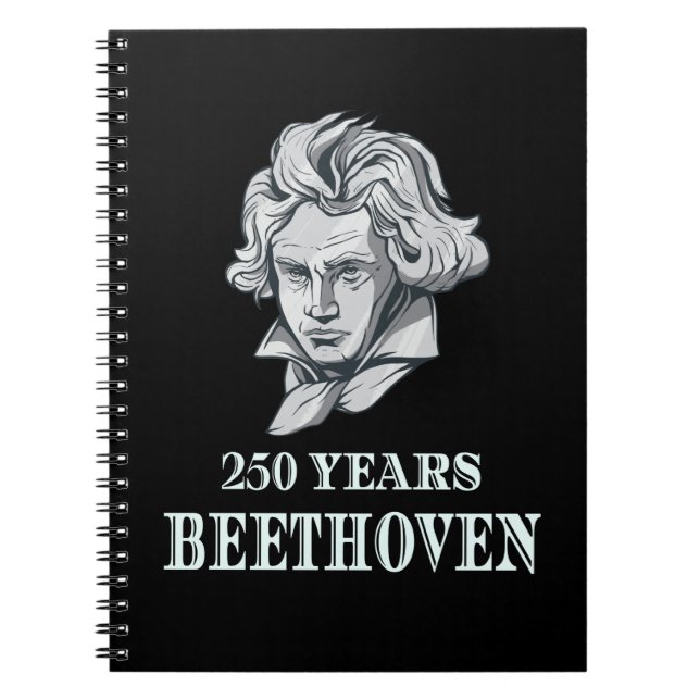 Carnet Musique - 250 Ans De Ludwig van Beethoven (Devant)