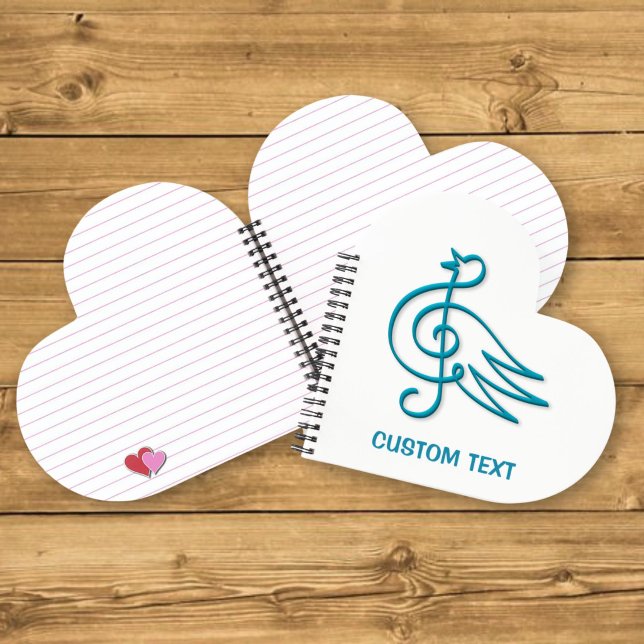 Carnet Musique Blue Bird (Créateur téléchargé)