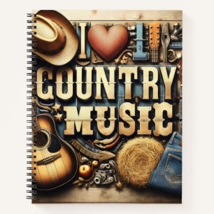 Carnet Musique country.