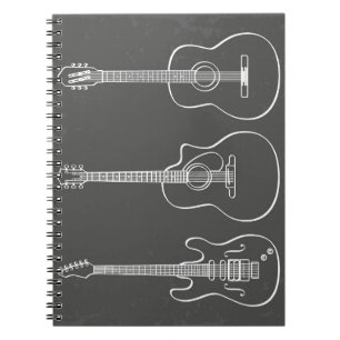 Carnet Musique de groupe trio de guitare