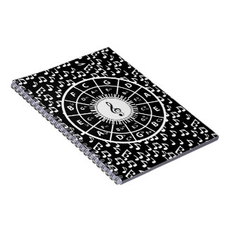 Carnet Musique Design à thème pour les mélomanes