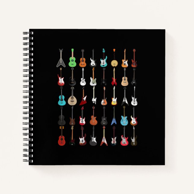 Carnet Musique guitar (Devant)