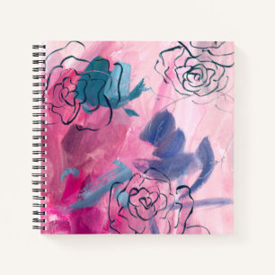 Carnet Musique intérieure - Croquis floral
