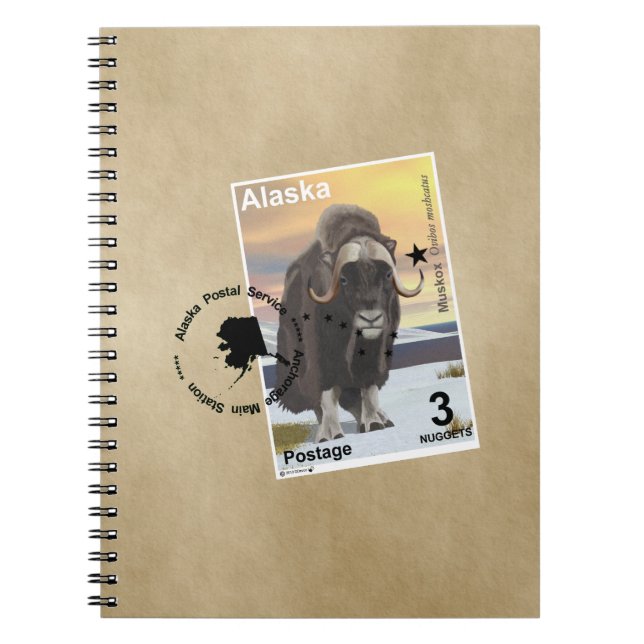 Carnet Muskox Stamp Souvenir (Devant)
