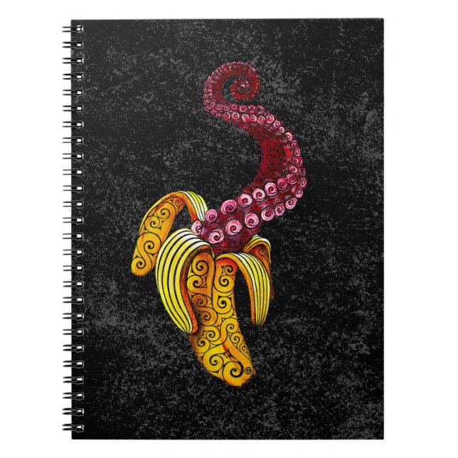 Carnet Mutant tourbillonnant-Banana (Devant)