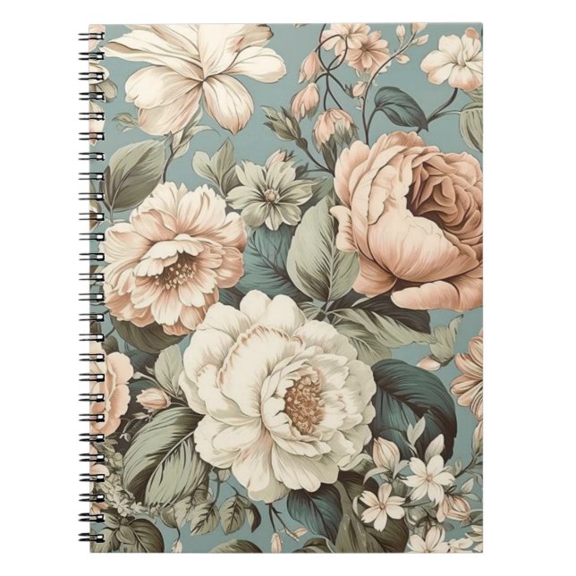 Carnet Muted Botanical Dream (Devant)