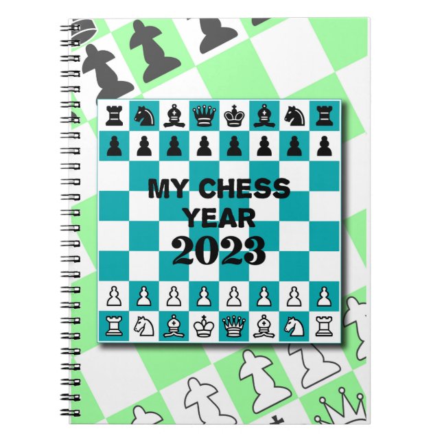 Carnet My Chess Year 2023,  (Devant)