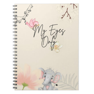 Carnet My Eyes Only Notepad
