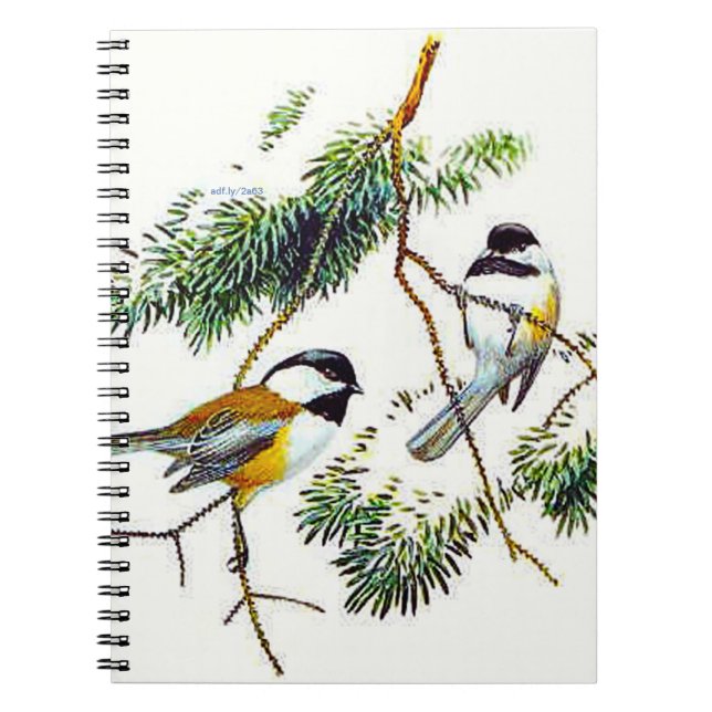 Carnet My Little Chickadee Notebook (Devant)