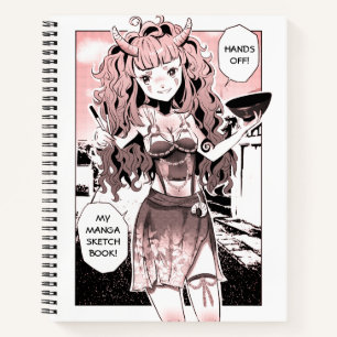 Carnet My Manga Sketchbook Notebook