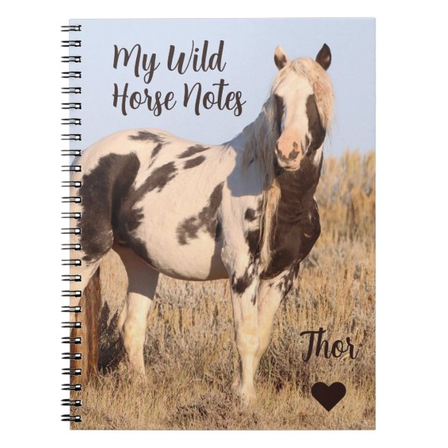 Carnet My Wild Horse Notes Thor (Devant)