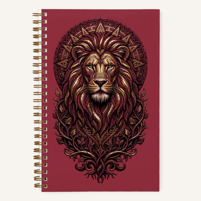 Carnet Mystic Lion (Recto)