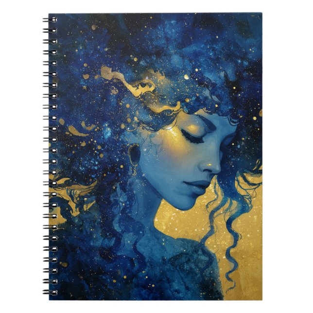 Carnet Mystic Moon Goddess Notebook  (Devant)