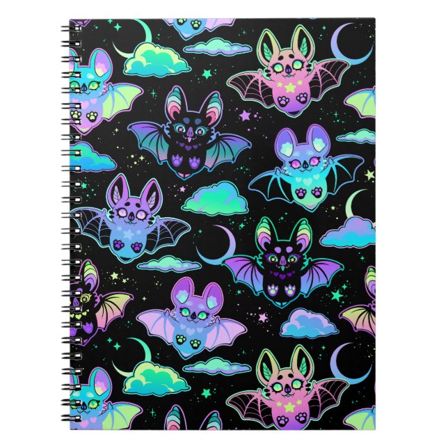 Carnet Mystical bats (Devant)