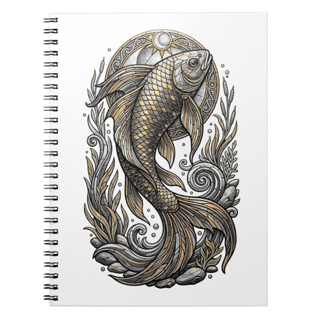 Carnet Mystical Fish (Devant)