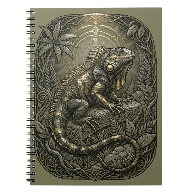Carnet Mystical Iguana (Devant)