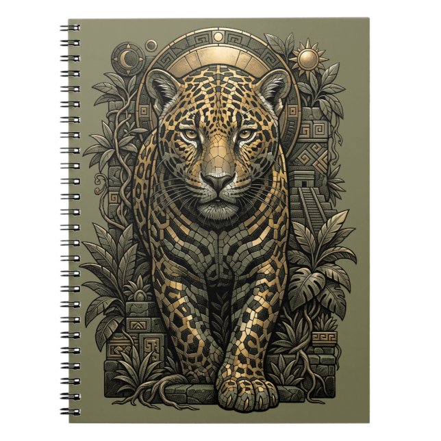 Carnet Mystical Jaguar (Devant)