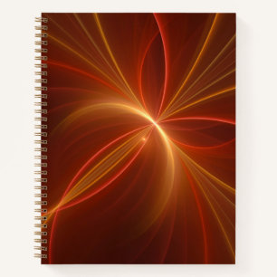 Carnet Mystique Abstrait Fractal Art Moderne Couleurs cha