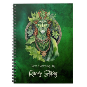 Carnet Mystique Celtique Greenman Divine Masculine Nature