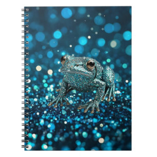 Carnet Mystique de la grenouille de Bleu Dimentée sur le