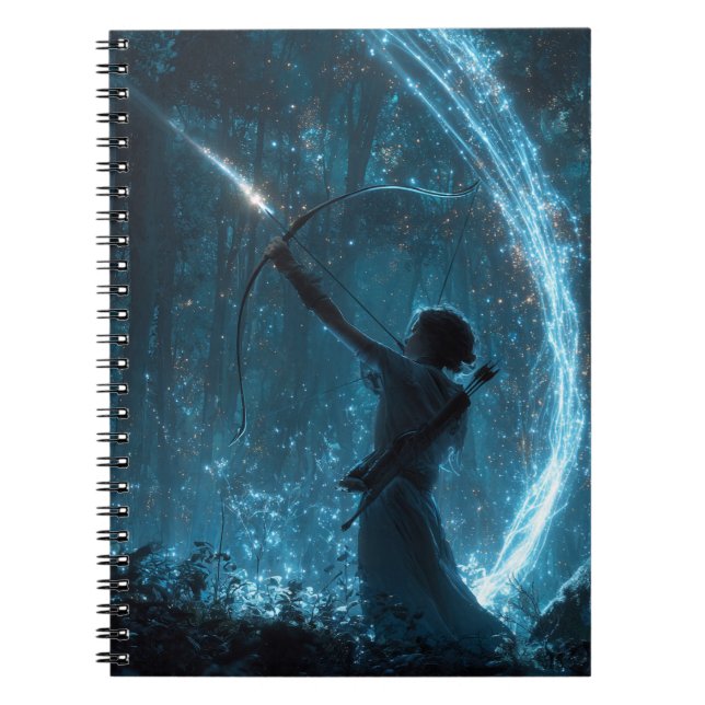 Carnet mystique de la lune Archer (Devant)