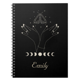 Carnet mystique papillon céleste
