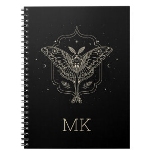 Carnet mystique papillon céleste