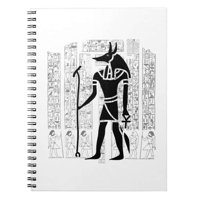 Carnet Mythologie égyptienne Anubis (Devant)