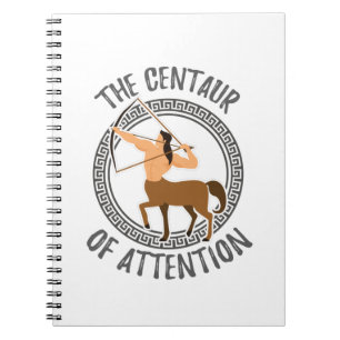 Carnet Mythologie grecque Cadeau Centaur de cadeaux d'att