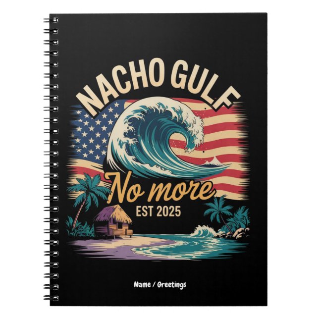 Carnet Nacho No More Est 2025 Golfe des États-Unis (Devant)