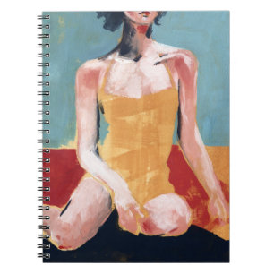 Carnet Nage vintage - maillot de bain jaune