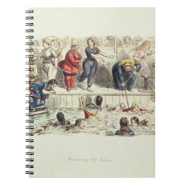 Carnet Nageant pour des dames, 1844 (litho) (Devant)