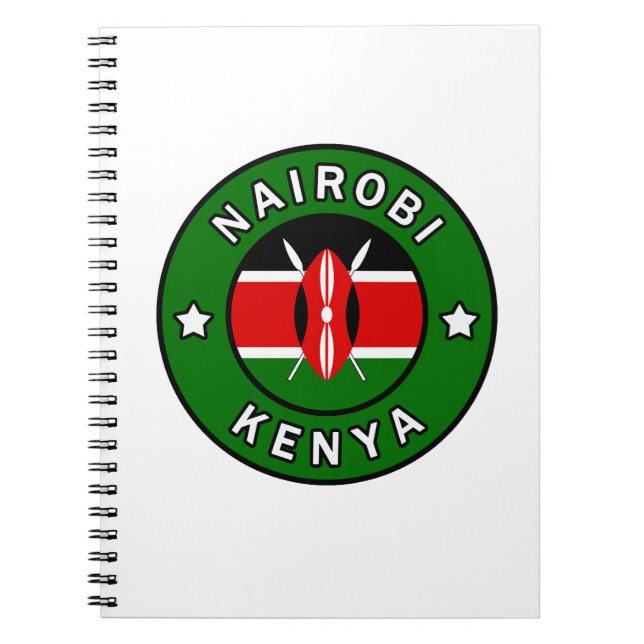 Carnet Nairobi Kenya (Devant)