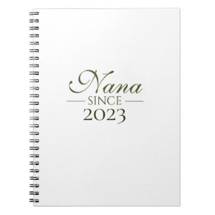 Carnet Nana depuis Création d'année personnalisée minimal