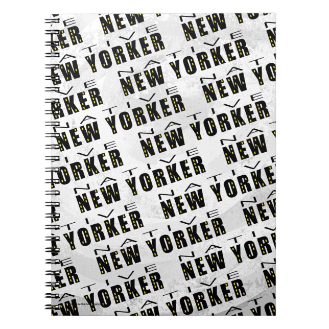 Carnet Natif de New York Pattern (Devant)