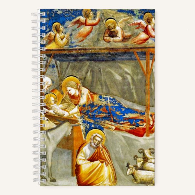 Carnet Nativité Naissance de Jésus (Recto)