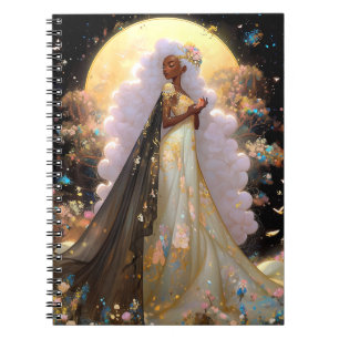 Carnet Nature Déesse Imaginaire afro-américain Art