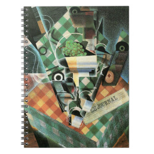Carnet Nature morte à la nappe à carreaux de Juan Gris