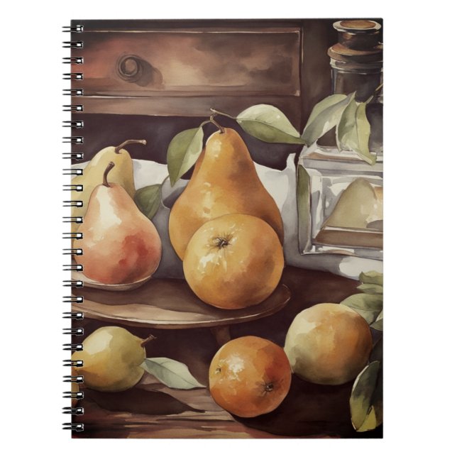 Carnet Nature morte de fruits uniquement (Devant)